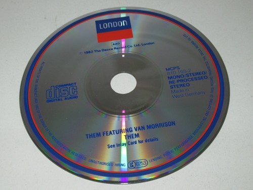 THEM FEATURING VAN MORRISON/THEM(LONDON 810 165-2) CD ALBUM - Bild 2 von 3