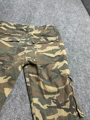 Fashion Nova Men's Camouflage Army Pants Kccargo Style 6 Pockets Size W36 - Picture 3 of 15