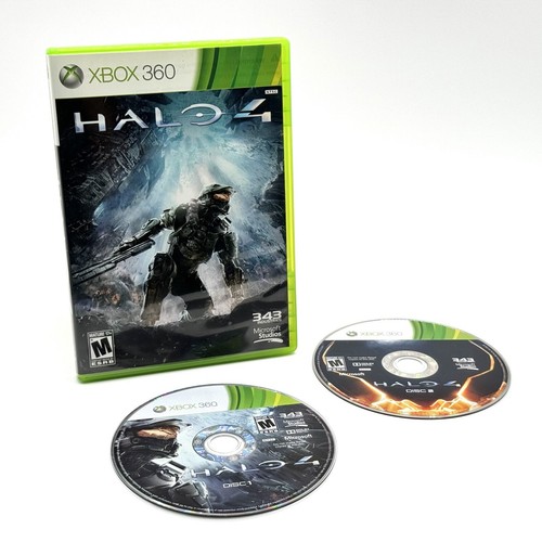 Halo 4 360 Microsoft Xbox, 2012 In Case No Manual Tested And Working Ships Fast