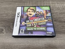 Are You Smarter Than a 5th Grader: Back to School (Nintendo DS, 2010) Complete