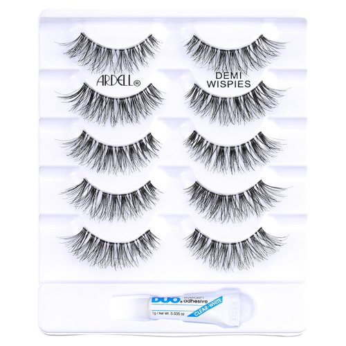 Ardell False Eyelashes Demi Wispies Black 6 Pairs per Pack - Picture 4 of 6