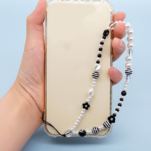 Chaîne De Téléphonie Mobile Sangle Perles Téléphone Corde Téléphonique - Zdjęcie 8 z 12