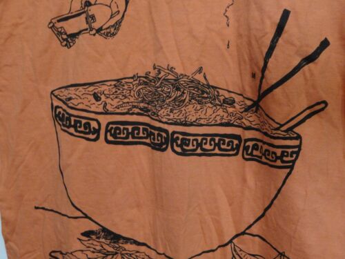 Vans Johnny Layton Ramen Noodle Skeleton Skateboarding T-Shirt Men's Size Medium - Picture 4 of 12