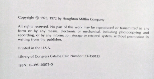 Perceptions In Literature Educational Textbook Houghton Mifflin Literature 1975 - Picture 12 of 12