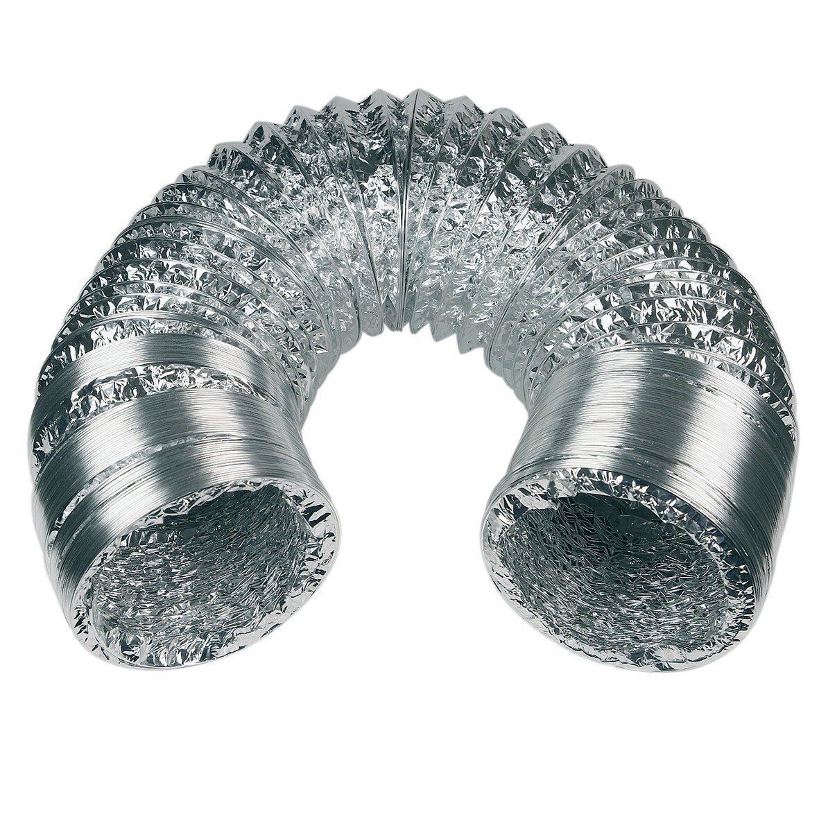 Scarico aspirante 125 mm Alu Schlauch 5m (U5n)