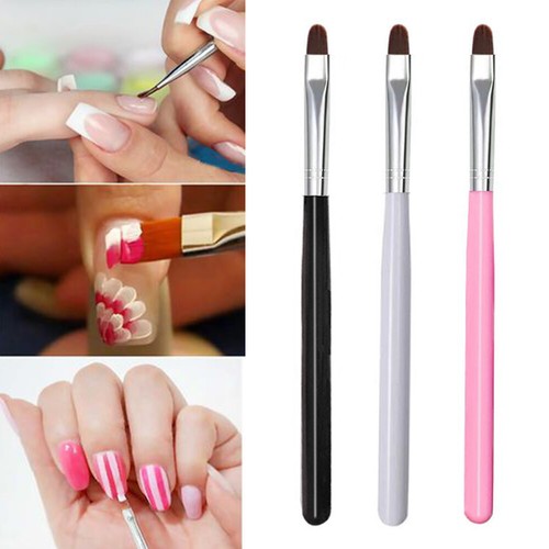 Nail Tool Brush Round Headed Phototherapy Pen Professional Practical Comfortable - Picture 4 of 15