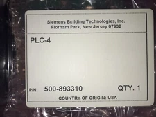 Siemens Cerberus Pyrotronics PLC-4 500-893310 Power Limiting Module