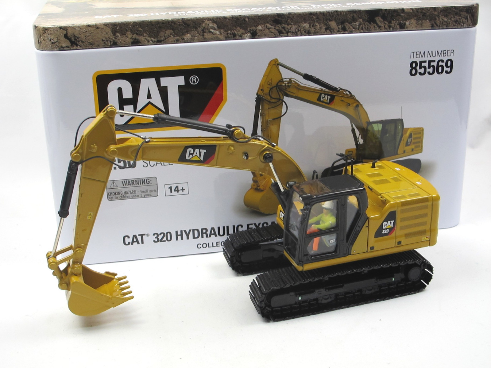 Diecast Masters 85569 CAT 320 Next Generation Raupenbagger Excavator 1 50 neu Diecast Masters 85569 CAT 320 Next Generation Raupenbagger Excavator 1 50 neu