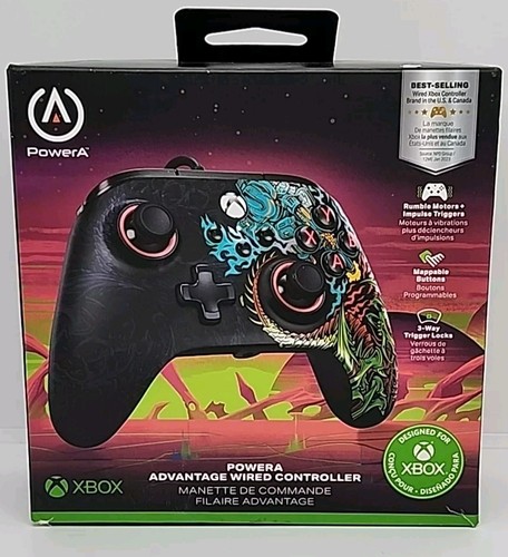 PowerA Wired Controller Cosmic Clash Open Box For Xbox Series X/S Xbox One - Picture 1 of 12