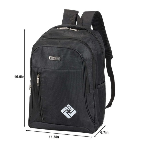 Waterproof Oxford Laptop Backpack Travel Business Shool Book Bag with USB Port - Picture 6 of 16