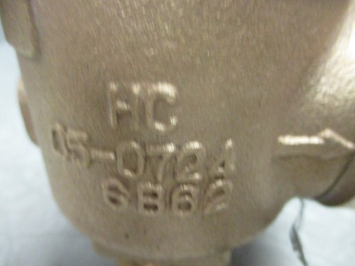 KUNKLE Pressure Relief Valve 1-1/4" Threaded NPT Brass 54GPM / 75PSI - Picture 5 of 10