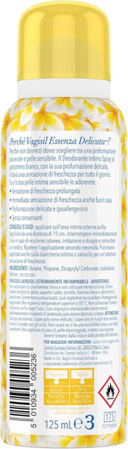 Deodorante Intimo Spray Donna Essenza Delicata Al Gelsomino Bianco, Igiene Intim - Foto 7 di 12