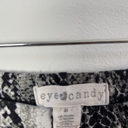 Womens Flare Leggings M Snake Print Stretch - Foto 2 di 5