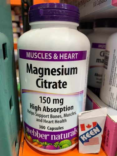 QTY:3), WN Magnesium Citrate 150 mg - 300 Capsules,  EXP:2029SEP - Picture 4 of 24