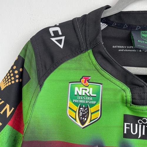 South Sydney Rabbitohs Superman ISC NRL Rugby Leauge Jersey Shirt Men's Size M - Picture 3 of 14