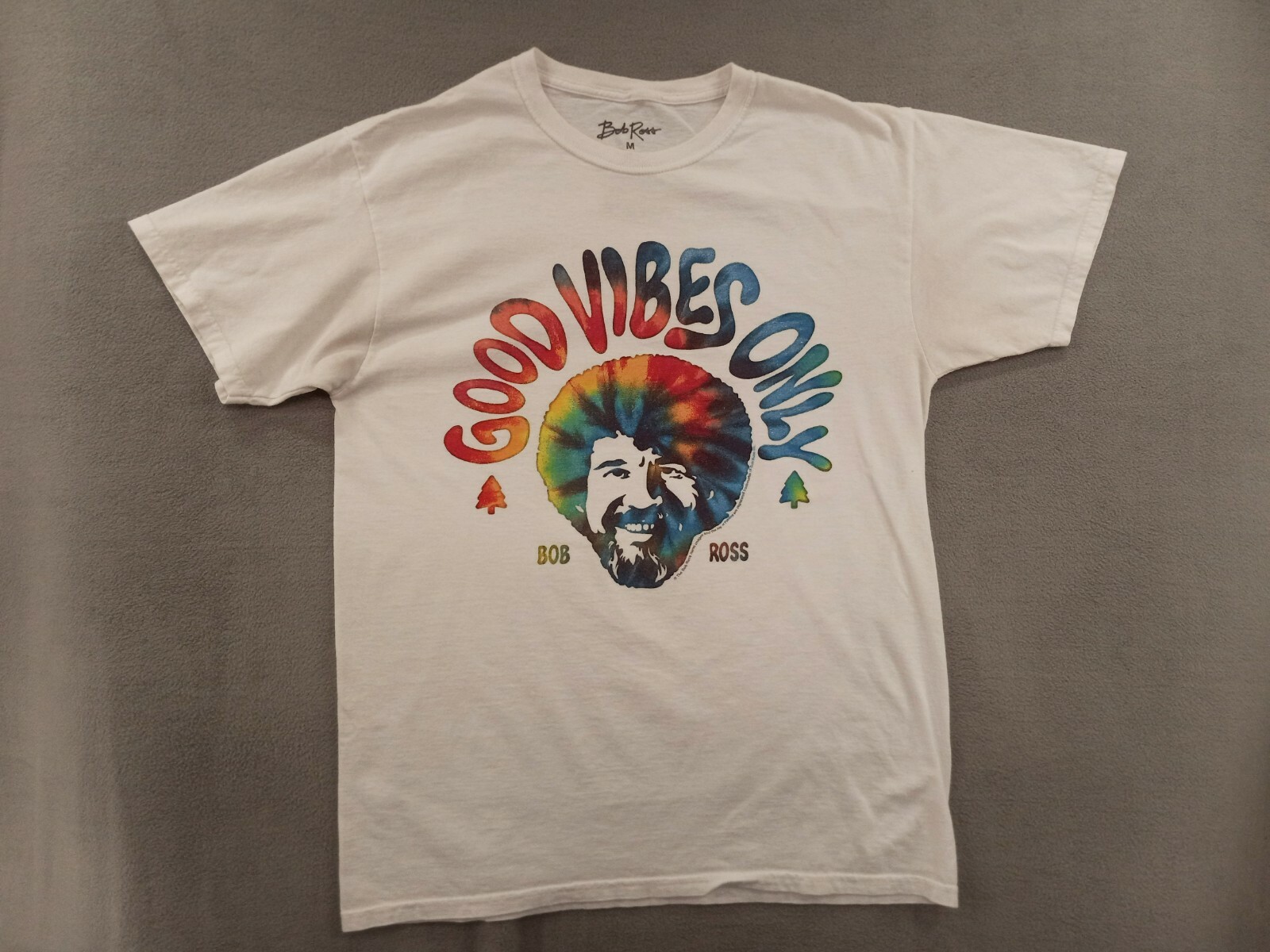 good vibes only shirt bob ross