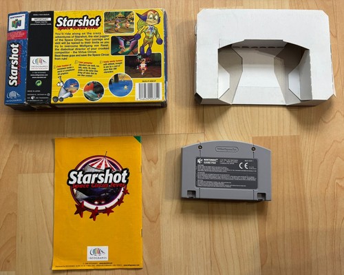 Starshot Nintendo N64 gioco completo di scatola e completo, ottime condizioni, Pal **ultra raro** - Foto 2 di 11