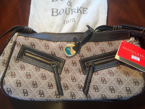 Dooney & Bourke Purse Coffee Color HC-607 - Picture 1 of 8