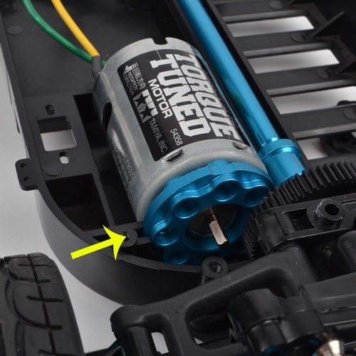 Montaje de motor de aluminio RcAidong para Tamiya DF02 TT-01 Tipo-E 53666 - Imagen 4 de 6
