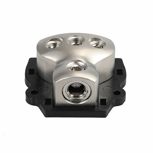 2Pcs 3 Way Power Distributor Block Car Audio Splitter 3*4 Gauge Out 1*0 Gauge in - Picture 10 of 12