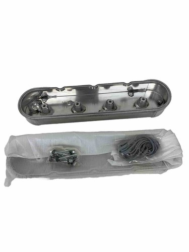 Mr. Gasket 6826G Mr. Gasket Cast Aluminum Tall Valve Covers - Polished - Picture 5 of 6