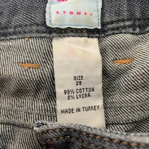 Sass and Bide Sydney Grey Skinny Tapered Jeans Size 25 Zip Cuff Gray Style - 第 8/9 張圖片