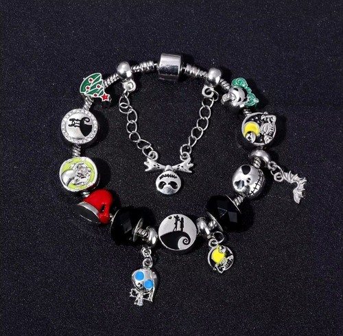 Pulsera Pesadilla antes de Navidad oro y color Jack Skellington - Imagen 1 de 6