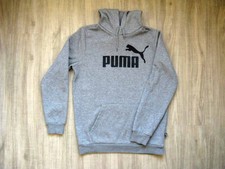 PUMA Essentials Big Logo Herren Hoodie Kapuzensweatshirt Gr. S grau