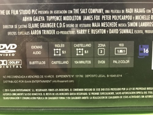 AMENAZA TERRORISTA- DVD- USADO GARANTIZADO - Imagen 3 de 4