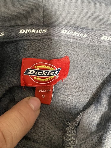 dickies girls Hoodie sweatshirt Gray Blue Tie Dye Size S - Picture 7 of 10