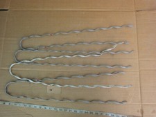 24" Double End Wraplock Tie Lot of 4, Used