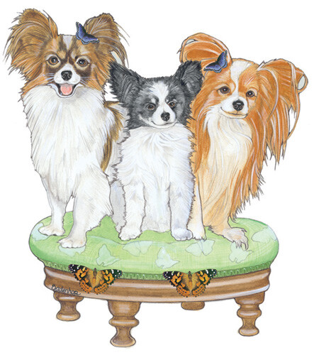Papillon Magnet Wooden - Picture 1 of 1