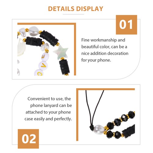 Handy Kette Fräulein Handy-Handgelenk-Seil Handy-Armband-Anhänger - 第 3/12 張圖片