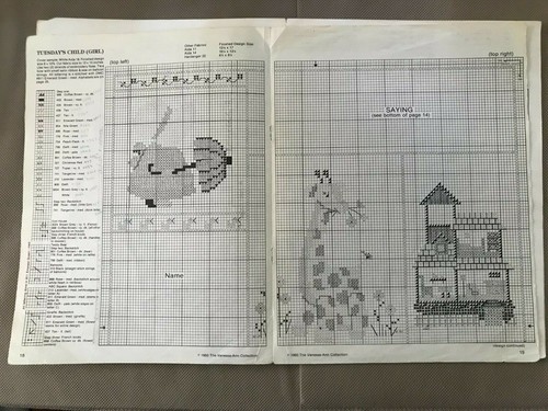 The Vanessa Ann Collection-Sweet Dreams-Cross Stitch Designs For Kids 1980(A53 - Picture 8 of 12