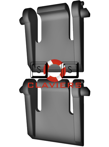 Perixx Periboard-613 Tastatur Spare Abfall Tilt Leg Ständer Foot Feet Satz