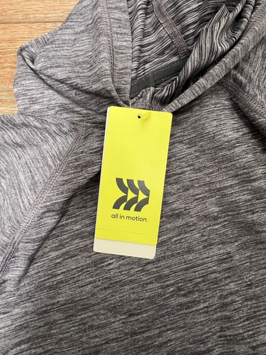 Boys' Soft Gym Pullover Hoodie - All in Motion Heather Gray XS 4/5 - Picture 8 of 12