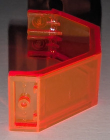 LEGO Trans Neon Orange Panel 3x2x6 Ice Planet Piece 6879 6494 6983 PART # 2466