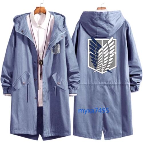 Cosplay Langarm Attack on Titan Windmantel 4 Farben Oberbekleidung - Bild 2 von 14