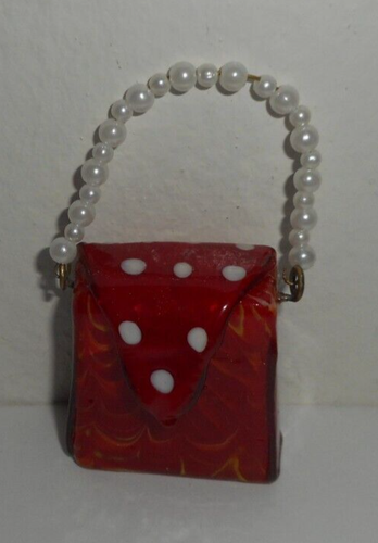 Glass Menagerie by Fitz and Floyd SUMMER IN PARIS Handbag 43/506 Ornament 2004 - Bild 3 von 9