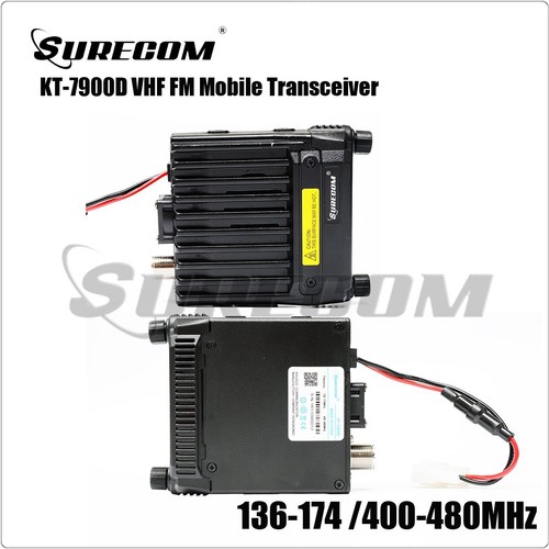 SURECOM KT-7900D colour display 136-174&400-480MHz Mini Mobile Radio Transceiver - Picture 3 of 5