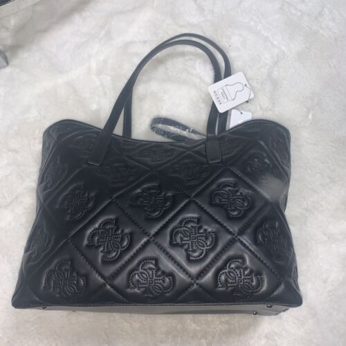 Borsa a tracolla Guess-Vikky II grande nera -nuova -con marsupio convertibile - Foto 2 di 11