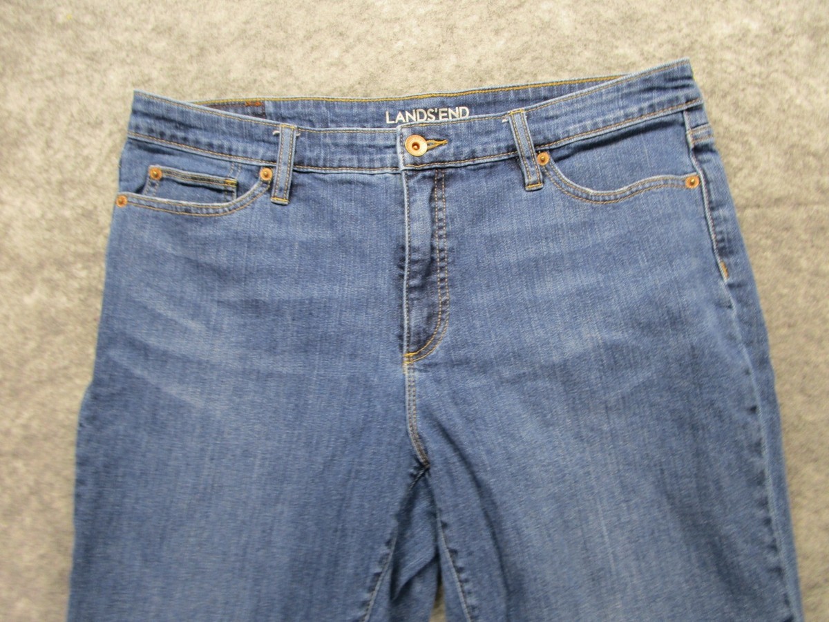 Lands end store colored jeans