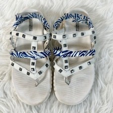 Skechers Women  s Size 6 Goga Mat Mixed Media Sandals