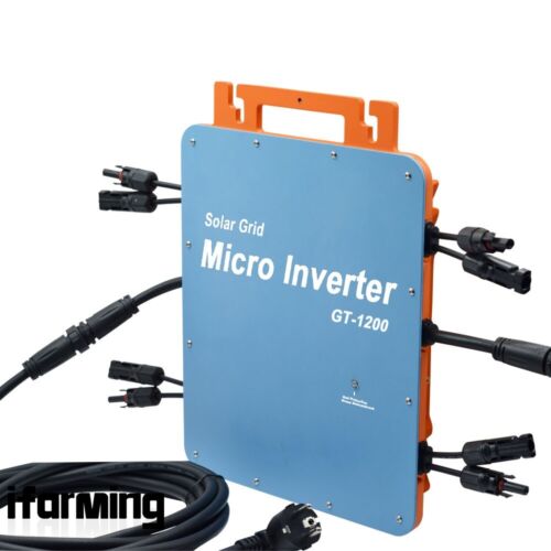 Solar Grid Micro Wechselrichter MPPT Intelligente WiFi Steuerung Fernbedienung APP Upgrade IP66 - Bild 8 von 76