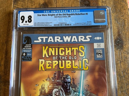 Star Wars: Knights of the Old Republic Rebellion #0 (2006) CGC 9.8 : 1st Squint - Picture 4 of 14