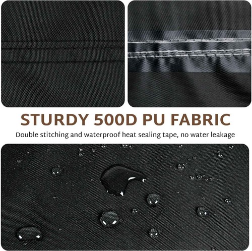 Durable Winter Pool Cover for 17-19 Feet Round Pools - Waterproof & Weatherproof - Picture 8 of 8