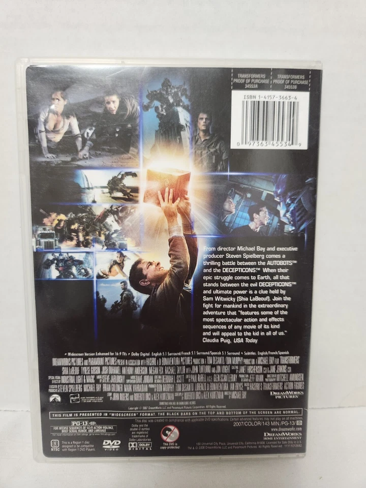 Transformers - DVD  - Image 3 of 3