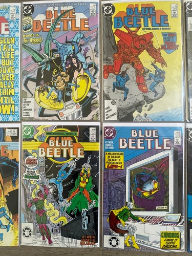Blue Beetle DC Comics Lot of (10) DC Comic Books Vintage Lot - Picture 3 of 4