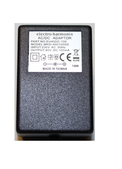 Европейский адаптер питания ELECTRO-HARMONIX 40 В / 100 мА