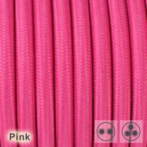 ✅ 2-adrig Textilkabel Textil Kabel Pendellampe Lampenkabel Stoffkabel 2x0,75mm2 - Bild 19 von 29